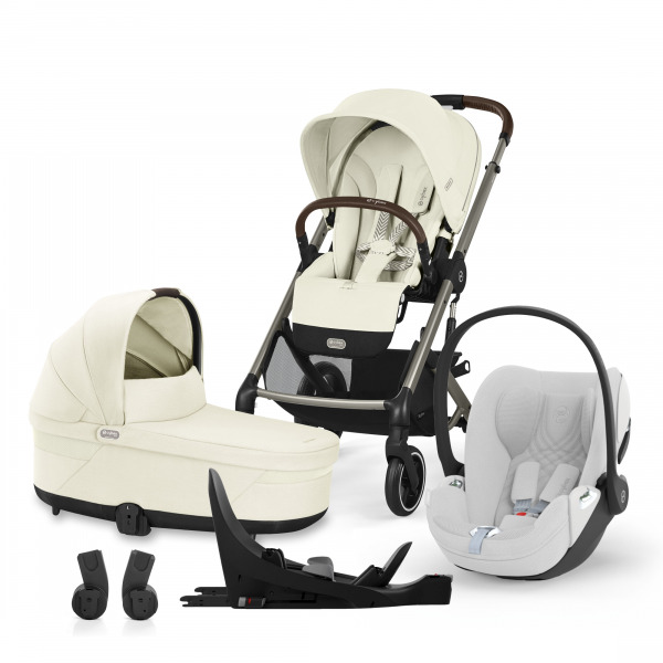 CYBEX Gold Balios S LUX 4in1 - Seashell Beige / Platinum White